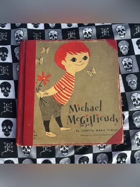 Michael McGillicudy 1953 Rare Vintage Children’s Book by Loretta Marie Tyman